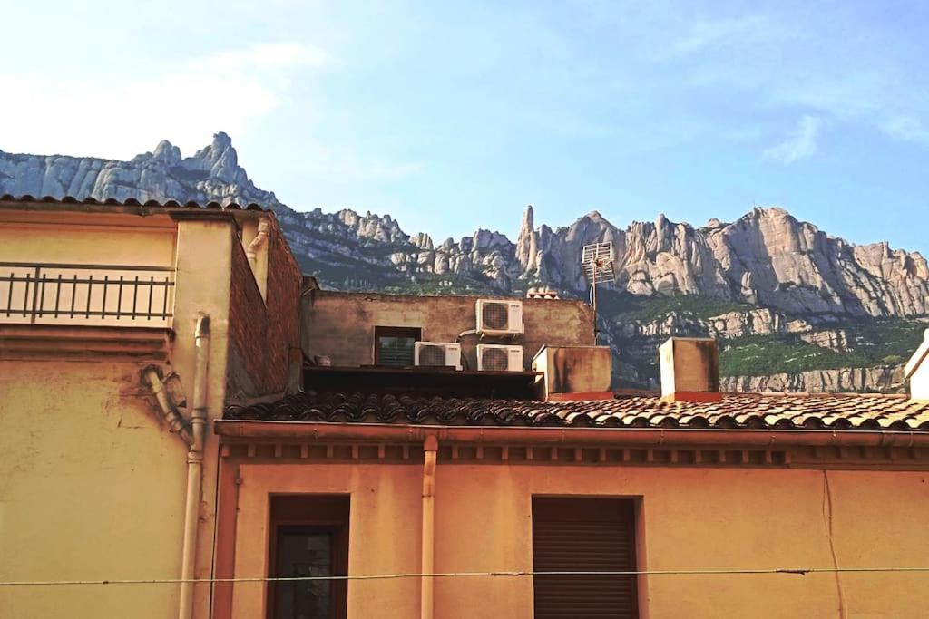 Apartament Piso Con Desayuno Incluido Y Vistas A La Montana. Monistrol de Montserrat Zewnętrze zdjęcie